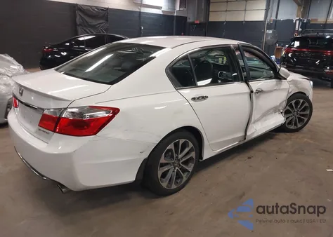 2015 Honda Accord Sport из США, поврежденный, VIN 1HGCR2F56FA149325